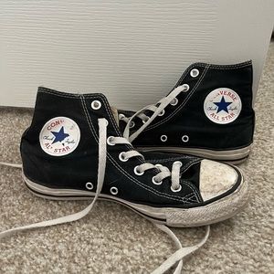 Black Hightop Converse